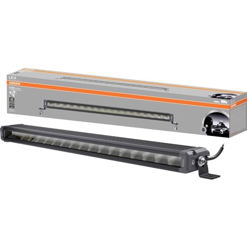 LEDriving LIGHTBAR VX500-SP, LED driving lights for high beam, spot, 2800 lumens, light beam up to 415 m, LED light bar 12V/24V, ECE approval LEDDL116-SP, Black