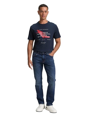 TOM TAILOR Herren 1007860 Josh Regular Slim Jeans, 10281 - Mid Stone Wash Denim, 31W / 34L EU 2