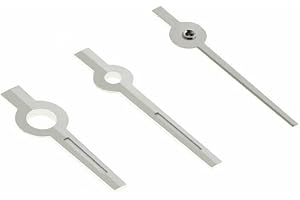 Ewatchparts Watch Hands Compatible With Swiss Movement ETA 2671 Lady Silver Color