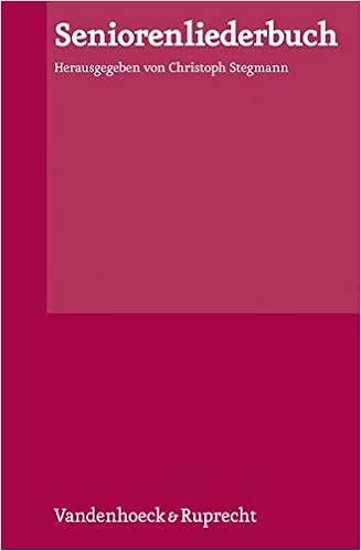 Alte Menschen In Der Kirche Seniorenliederbuch Bekannte Texte Aus Dem Evangelischen Gesangbuch Amazon De Christoph Stegmann Bucher