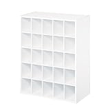 25-Cube Organizer, White