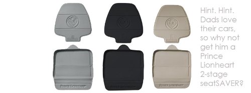 image for Prince Lionheart Car Seat Protector. The only 2 stage Seatsaver Design