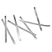 Pure Nickel Strips for Batteries- 99.6% Purity 100pcs 0.15x5x100mm Nickle Tabs for 18650 High Drain Battery Packs, Lipo, Nimh, Nicad, Nicd Battery Spot Welding and Soldering