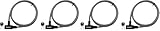Master Lock 8154DPF Cable Lock, 6-Foot x 3/8-inch