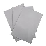 6pcs PVC Patch Repair Kit,Repair Patches Kit Set Accessory for Inflatable Raft Boat Canoe Kayak (Grey)