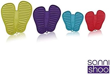 Thunderdog shoo.pad - drip-tray for shoes - with original Sanni Shoo shoehorn (4 Pers Set No.2)