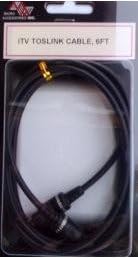 Micro Accessories iTV Toslink Cable, 6FT