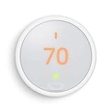 1 Pack - Home Thermostat - T4000ES Learning Thermostat E - White (1 - Pack)