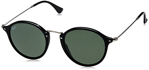 Ray-ban acetate man sunglass - black frame green lenses…