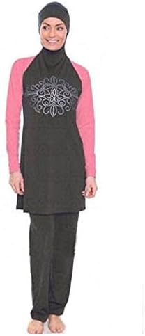 YONGSEN Modest Muslim Swimwear Hajib Islamic Swimsuit For Women Full Cover Burkini