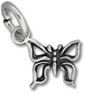 Sterling Silver Small Butterfly Charm