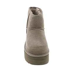 UGG Women's Classic Mini Platform Boot, Smoke