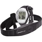 Sportline Duo 1010 Heart Rate Monitor Watch with d Chest Belt