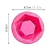 Silicone Mold for Succulent Planter Flower Pot,Gypsum Cement Fleshy Plant Flower Pot Silicone Mould Bonsai,DIY Terraced Fields Muti-Meat Flower Planter Mould (Diamond Mold)