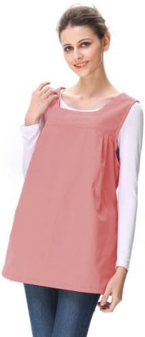 Anti-Radiation Protective Shield Maternity Tank Vest Dresses Pregnant 8968061 Pink