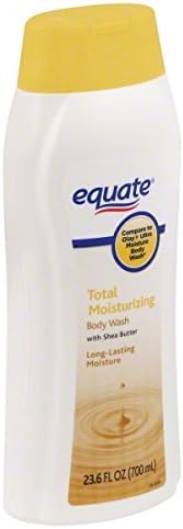 Equate Total Moisturizing Body Wash with Shea Butter 23.6oz.