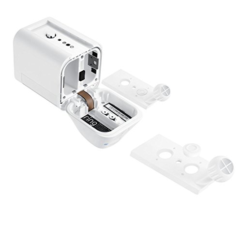 2 Weatherproof+Integrated+Charger+Spotlight+Battery