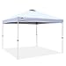 CROWN SHADES Patented 10ft x 10ft Outdoor Pop up Portable Shade Instant Folding Canopy with Carry Bag, White primary