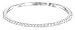 14k White Gold Dainty Half Band Natural Diamond Wedding Anniversary Ring (0.08 cttw, G-H Color)