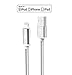 LAX iPhone Charger Lightning Cable - MFi Certified Durable Braided Apple Lightning USB Cord for iPhone 11/11 Pro Max/XS Max/X/iPad, iPod & More