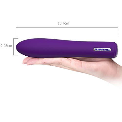 20 Speed Powerful Love Bullet Gift for Women Love Egg Rechargable Bullet with 20-Vibration，Purple