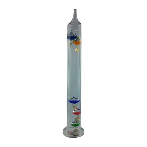 Galileo Thermometer 28cm Tall With 5 Bulbs Amazon.co.uk Kitchen & Home