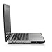 TOP CASE - 2 in 1 Signature Bundle Rubberized Hard Case and Keyboard Cover Compatible Old Generation MacBook Pro 15
