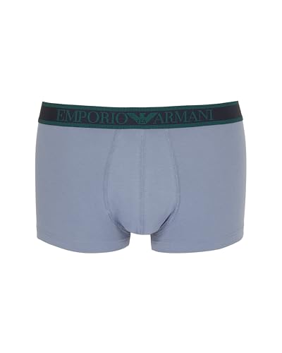 Emporio Armani Traje de baño elástico para Hombre, Color Gris, Talla XL, Gris, XL