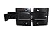 Adjustable Flip Latch for Double Gates (Black Finish)