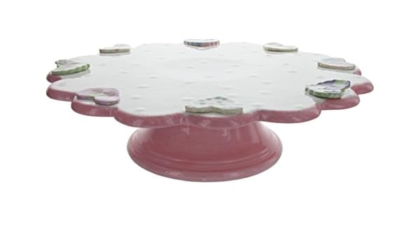 Amazon Com Vintage Nordstrom Ceramic Painted Hearts Pedestal