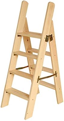 ÙÙØ¸Ù ØªØ®Ø²ÙÙ Ø§ÙØ±Ù Organizer Storage Shelf Folding Steps Wood Step Ladders 4 Step Lightweight With Hand Rail Foldable Step Stool Multi Purpose Stepladder Tread Folding Ladders Shelf Staircase Stairway Ch Buy Online