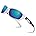 white/blue