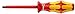 Wera 05004781001 Kraftform Plus VDE 168i Square Socket Insulated Screwdriver, #2 Head, 4