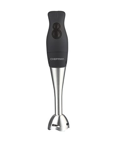 Click Here to See More Images Immersion Blender - Chefman Rubberized Hand Blender with Comfort Grip Handle and bonus Measuring Cup