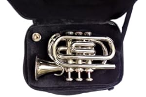SHREYAS POCKET TRUMPET B-FLAT NICKEL