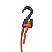 hook and cord Bungee Cord Cargo Net Hook Pack- Secure It Quick - Pack of 10 - Made in America Black