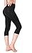 ZINGBIRD Power Flex Women Capris Leggings High Waist Yoga Pants with Pocket