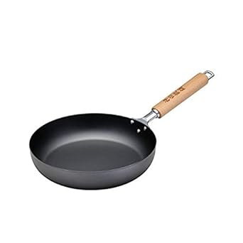 Amazon Co Jp カンダ 神田鉄鍋 窒化鉄 平底フライパン 24cm 0145 産業 研究開発用品