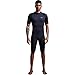 Dark Lightning 2mm Wetsuit Men's and Women's Shorty Wet Suit Premium Neoprene Kids 2mm One Piece Wet Suits Fishing, Diving,Surfing, Snorkeling, Women's XL Size