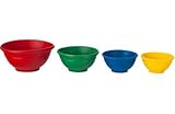 Le Creuset 4 Piece Assorted Colors Prep Bowl, Set of 4