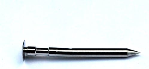 Pinewood Derby Machined, Polished, Grooved and 2.5 Degree Bent Axles - Two Pack