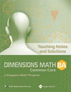 Teaching Notes and Solutions 8A (Dimensions Mat... 9814250686 Book Cover
