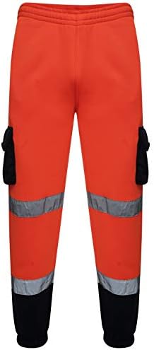 Hi Vis Viz Hooded Sweatshirt High Visibility Reflective Tape Work Fleece Safety Sweat Shirts Warm Security Jacket Workwear Zip Hoodie Work Wear Hoody Jumper Top