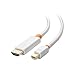 Cable Matters 4K Mini DisplayPort to HDMI Adapter Cable in White 10 Feet - Thunderbolt and Thunderbolt 2 Port Compatible