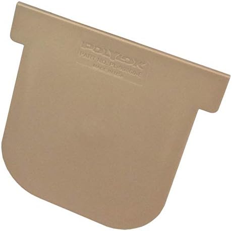 Universal Drainage Systems PL-90860-CET Polylok Lightweight HDPE Closed Outlet End Cap, Tan