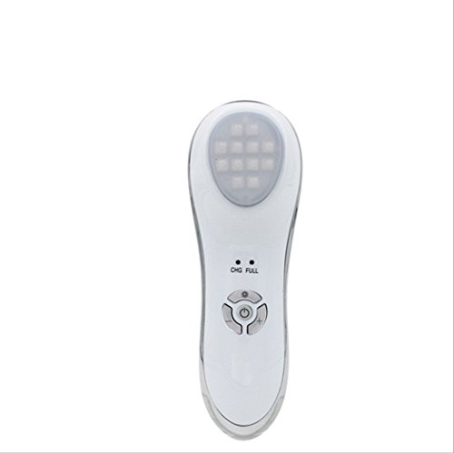 Facial Massager 6 Light Therapy Treatment Facial Beauty Skin Care Photon Therapy Vibration Massager For Whitening, Exfoliating,Pimple Zit Extractor All Skin Care