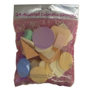 Swissco Assorted Cosmetic Sponges (Pack of 24)