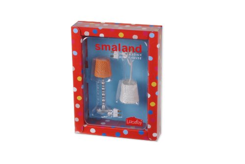 Lundby Smaland Dollhouse Floor and Ceiling Lamps Set