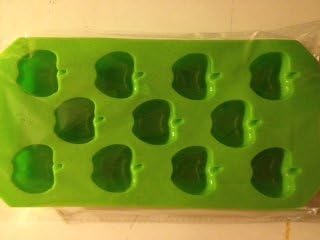 Apple Shapes Silicone Ice Cube Tray or Mold