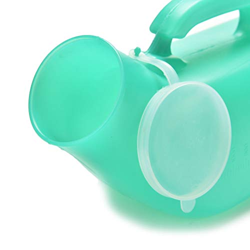 1200ML Portable Male Urinal Bottle, Emergency Men Urinal Pee Potty with Lid for Hospital, Car Travel, Outdoor Camping, Traffic Jam